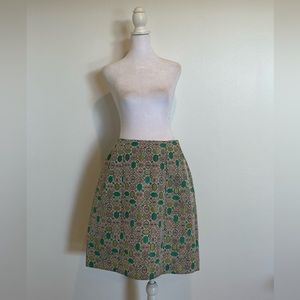 Vintage Marni Green Print Pencil Skirt - Size EU 40 / US 6